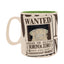 Set Taza Más Porta Vaso Wanted Zoro Abysse 460 ML (16 Oz) - One Piece