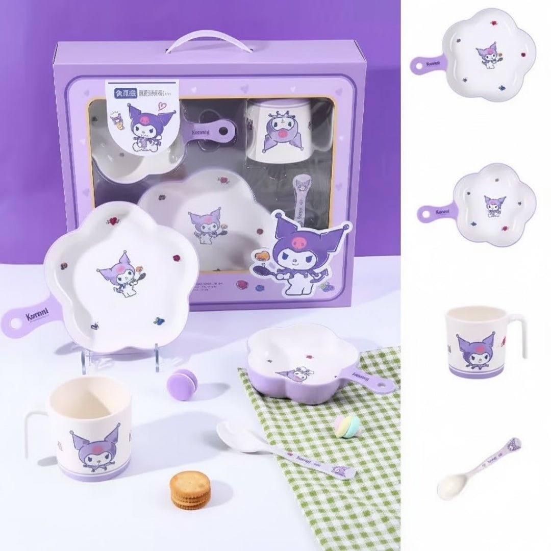 Set Vajilla Kuromi - Sanrio