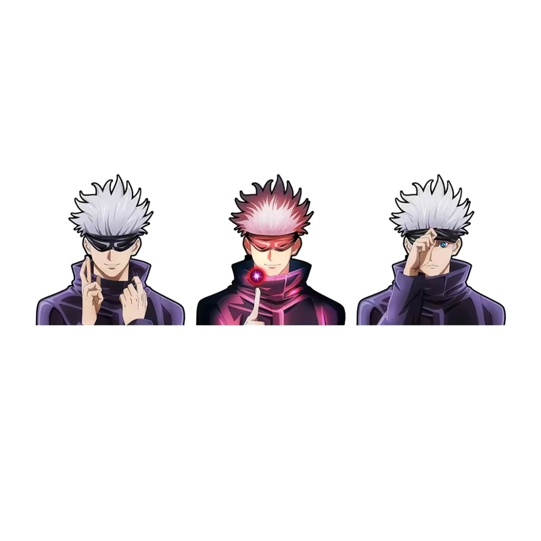 Sticker 3D Gojo Con Bandana - Jujutsu Kaisen