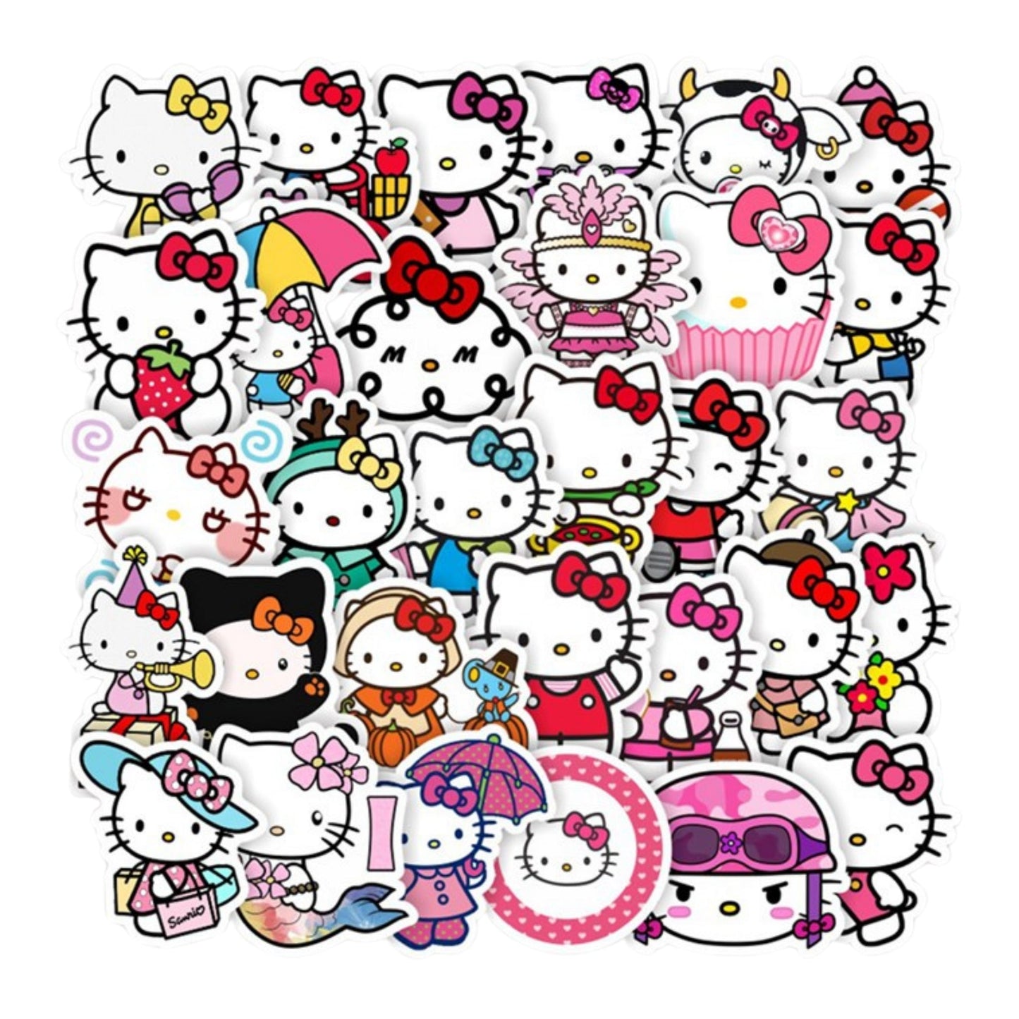 Sticker Variado Hello Kitty 50 Unidades - Sanrio