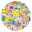 Sticker Variado Pokemon 50 Unidades - Pokemon