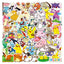 Sticker Variado Pokemon 50 Unidades - Pokemon