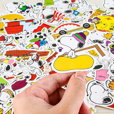 Sticker Variado Snoopy 100 Unidades - Snoopy