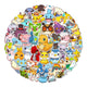 Stickers Variado Pokemon Kawai 50 Unidades - Pokemon