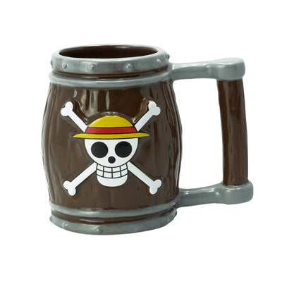 Taza 3D Barril One Piece 12 Oz - One Piece - Abysse