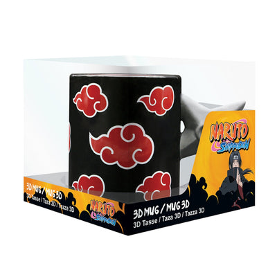 Taza Akatsuki Y Shuriken Abysse 460 ML (16 Oz) - Naruto