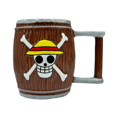 Taza Barril Calavera De Luffy - One Piece