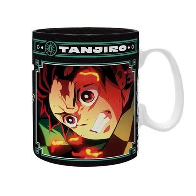 Taza Hanafuda Y Tanjiro Danza Del Fuego Abysse 460 ML (16 Oz) - Demon Slayer