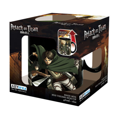 Taza Magica Eren Y Titan Fundador Abysse 460 ML (16 Oz) - Attack On Titan