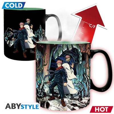 Taza Magica Itadori Y Sukuna Abysse 460 ML (16 Oz) - Jujutsu Kaisen