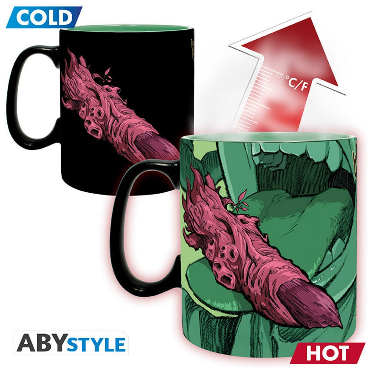 Taza Magica Itadori Y Sukuna Abysse 460 ML (16 Oz) - Jujutsu Kaisen