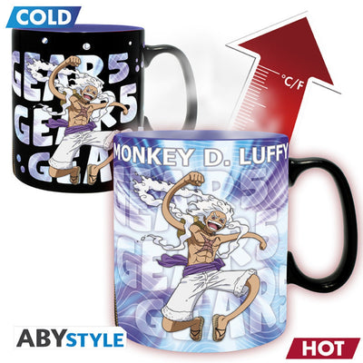 Taza Magica Luffy Gear 5 Abysse 460 ML (16 Oz) - One Piece