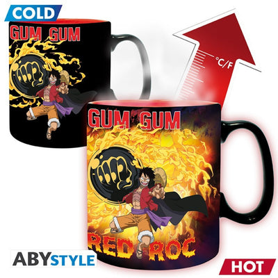 Taza Magica Luffy Vs Kaido Abysse 460 ML (16 Oz) - One Piece