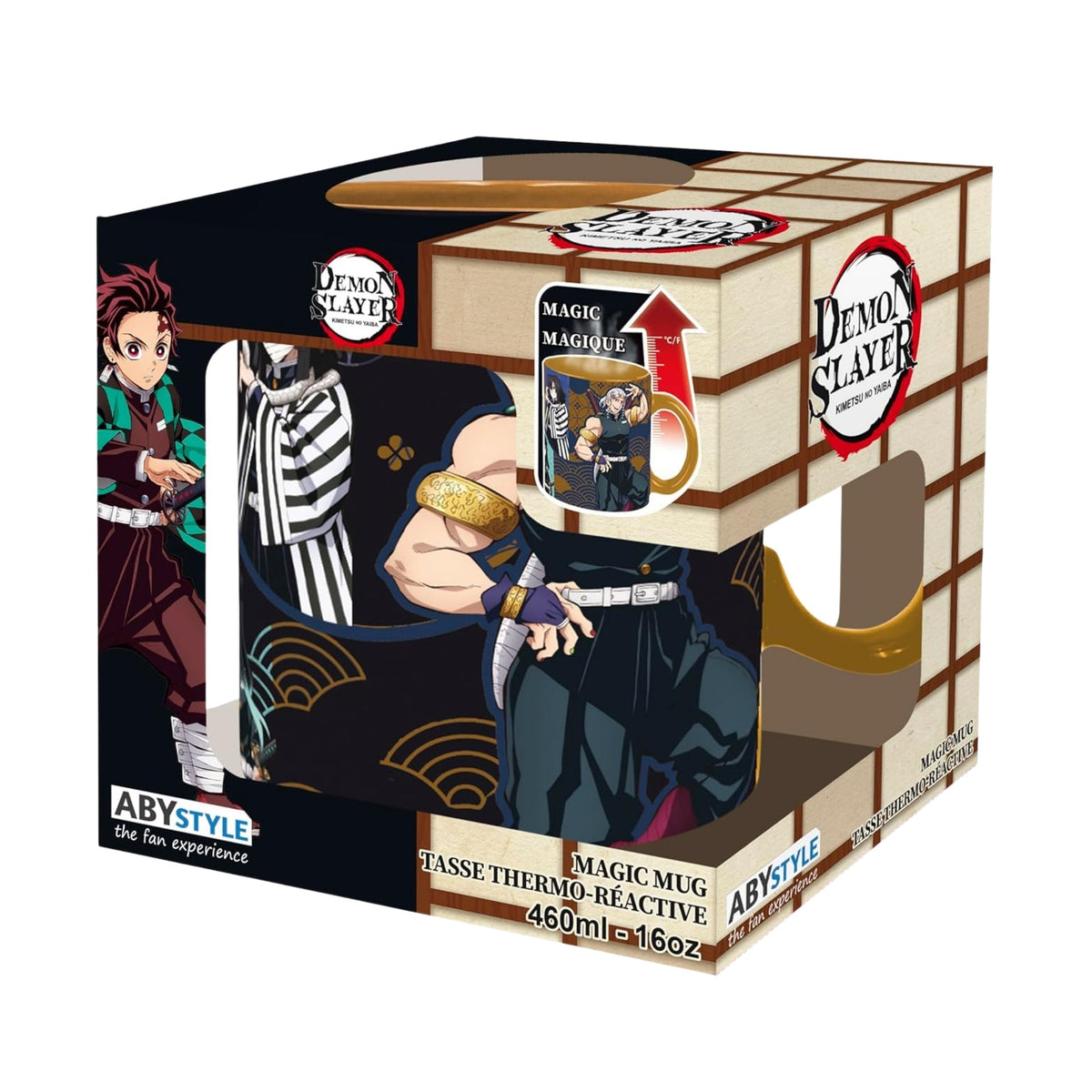 Taza Magica Pilares Abysse 460 ML (16 Oz) - Demon Slayer
