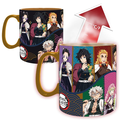 Taza Magica Pilares Abysse 460 ML (16 Oz) - Demon Slayer
