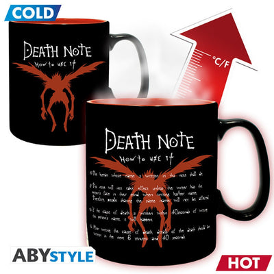 Taza Magica Ryuk Y Reglas Death Note Abysse 460 ML (16 Oz) - Death Note