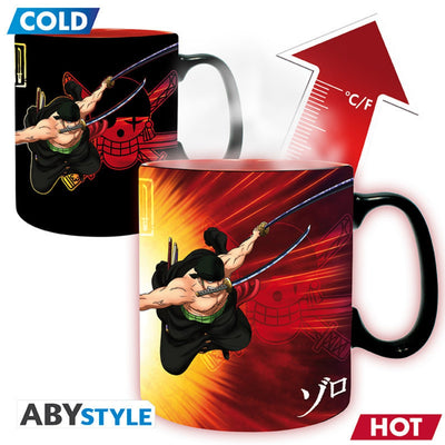 Taza Magica Zoro - Sanji Abysse 460 ML (16 Oz) - One Piece