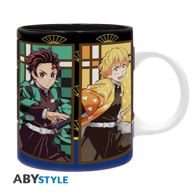 Taza Nezuko, Tanjiro, Inosuke Y Zenitsu Abysse 320 ML (11 Oz) - Demon Slayer