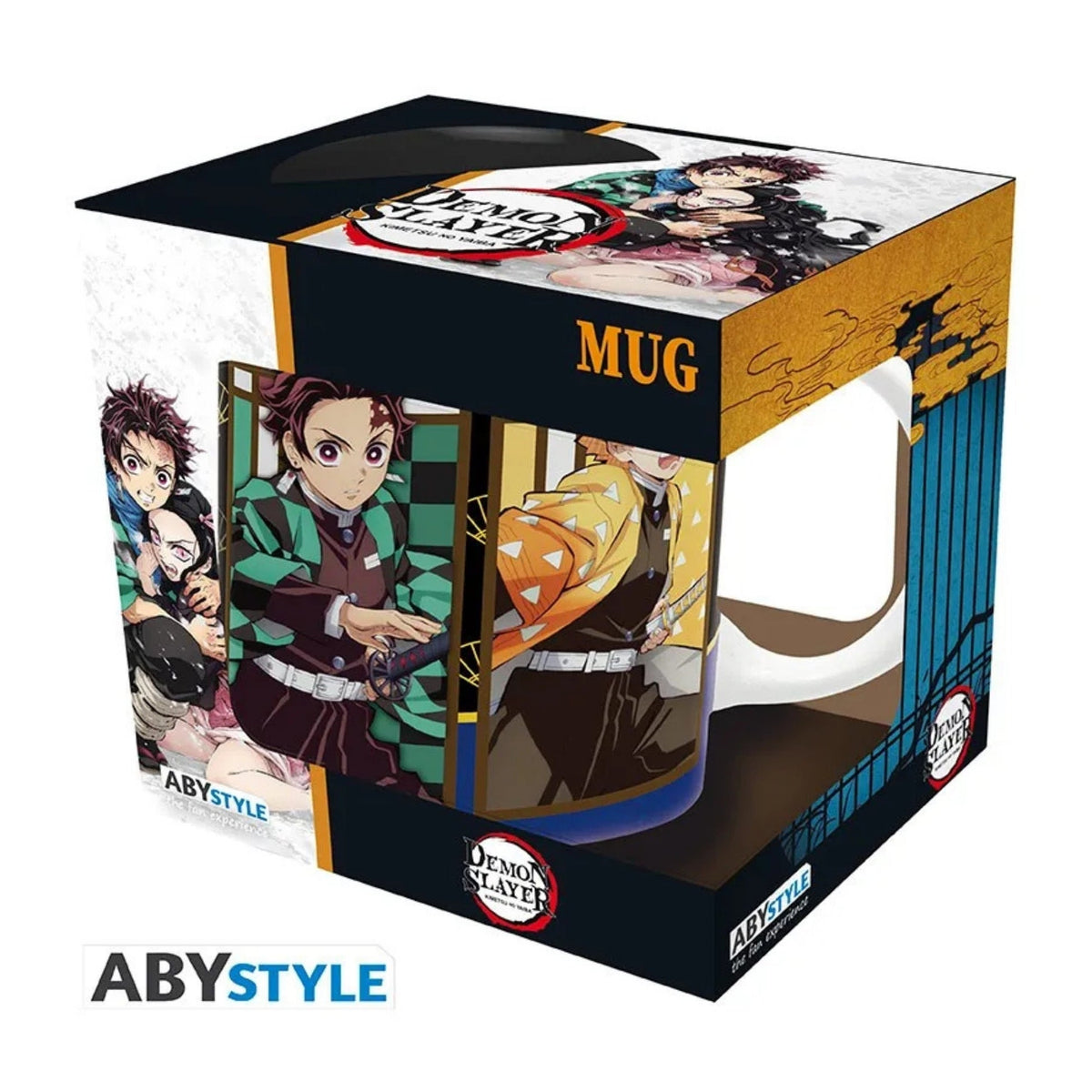 Taza Nezuko, Tanjiro, Inosuke Y Zenitsu Abysse 320 ML (11 Oz) - Demon Slayer