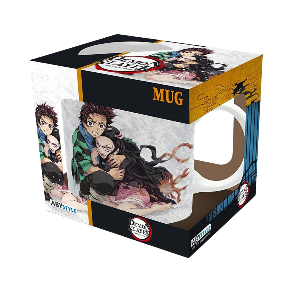 Taza Tanjiro And Nezuko Snow 320 ML (11 Oz) - Demon Slayer - Abysse