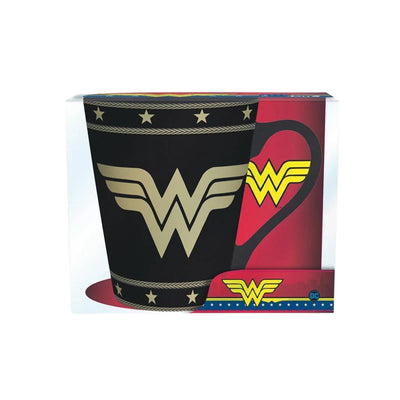 Taza Wonder Woman Negra 250 ML - Wonder Woman - Abysse