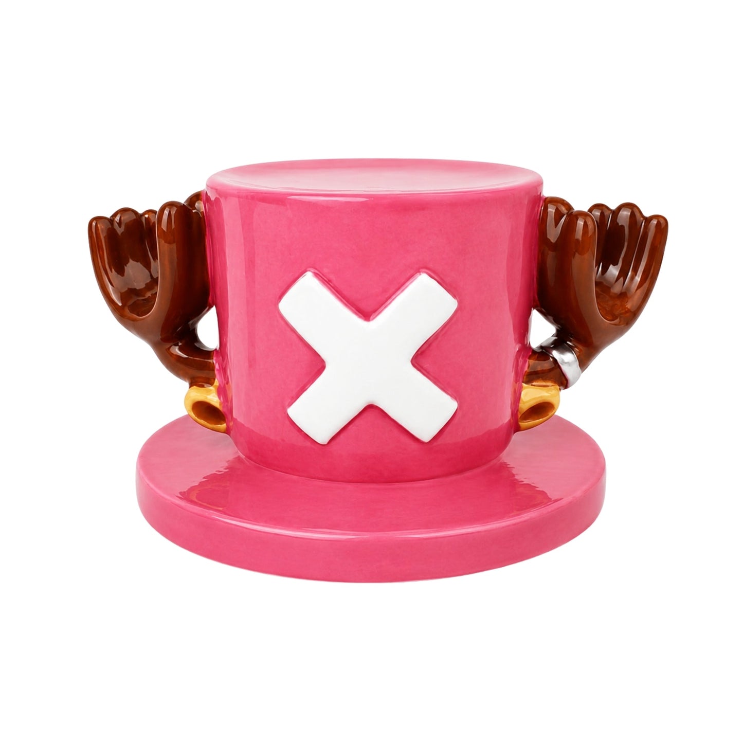 Taza Y Plato Sombrero Chopper - One Piece