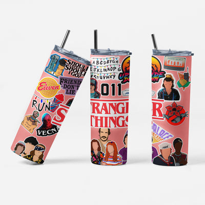 Tumbler 20 Oz Stranger Things