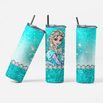 Tumbler Acero Inoxidable - Elsa - Frozen