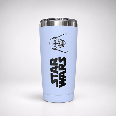 Vaso Blanco Darth Vader 20 Oz Acero Inoxidable - Star Wars