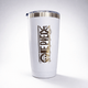 Vaso Blanco Logo One Piece 20 Oz Acero Inoxidable - One Piece