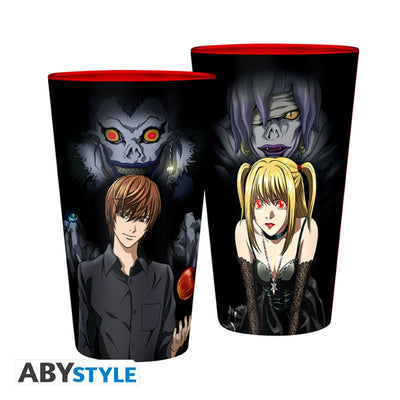 Vaso Vidrio Misa Y Light Abysse 400 ML (14 Oz) - Death Note